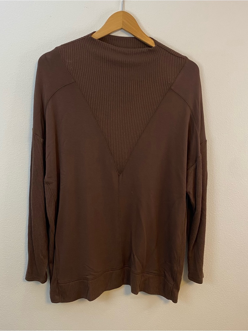 BKE Brown‎ Ribbed Sweater Pullover Womens Small